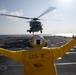 USS Montgomery conducts flight operations