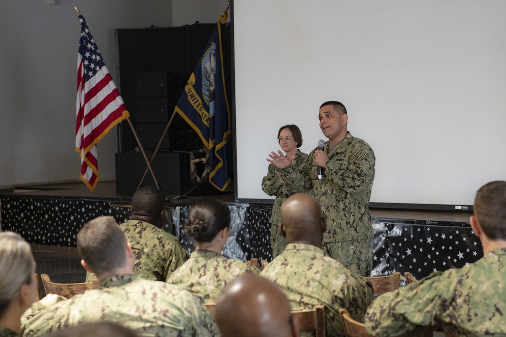 Commander, U.S. 6th Fleet Visits Camp Lemonnier, Djibouti