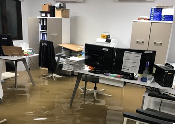 Vectrus repairs water treatment plant after flood