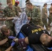 Physicians Perform Checks during a Mass Casualty Exercise at Erbil Air Base