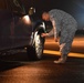 86 OSS Airman shines in the night