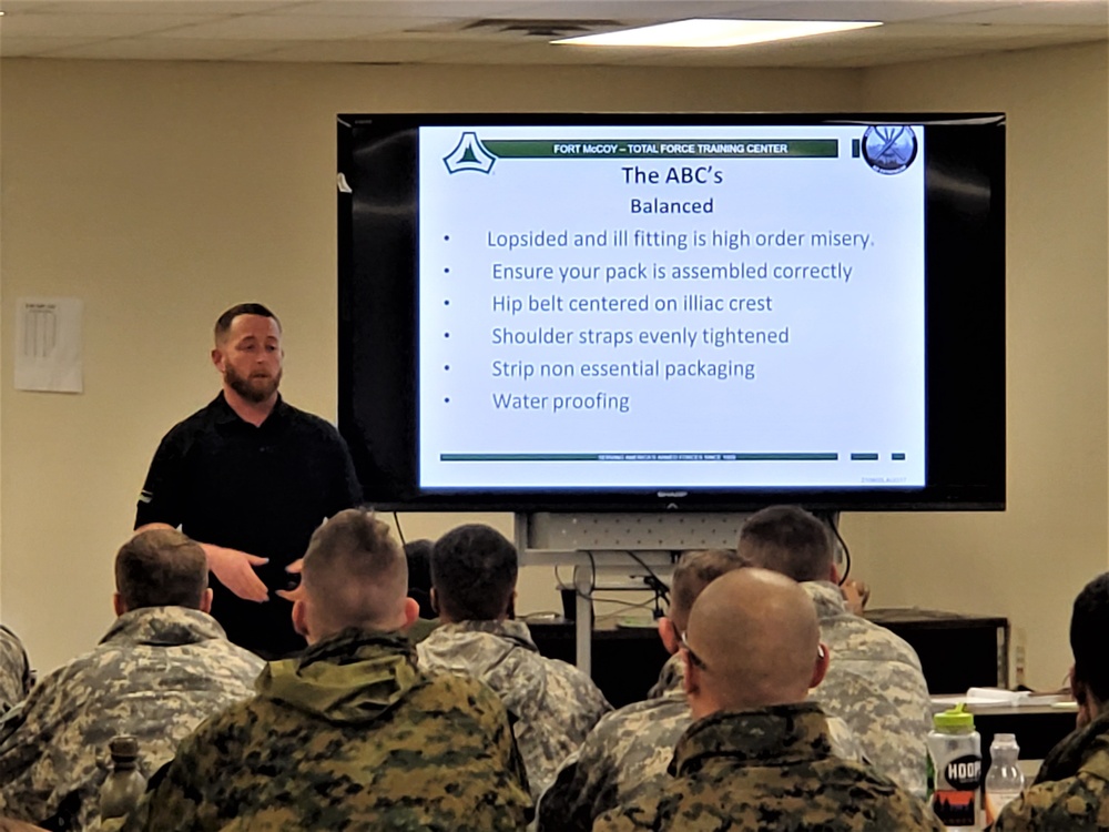 Cold-Weather Operations Course Class 20-02 classroom training