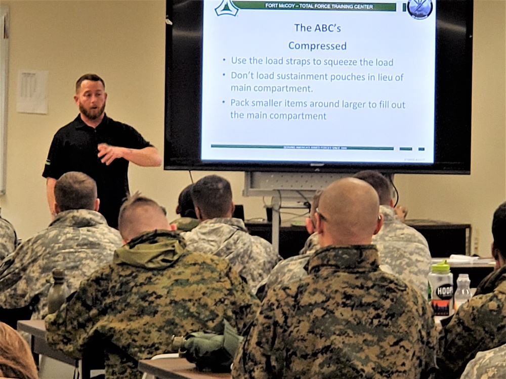 Cold-Weather Operations Course Class 20-02 classroom training