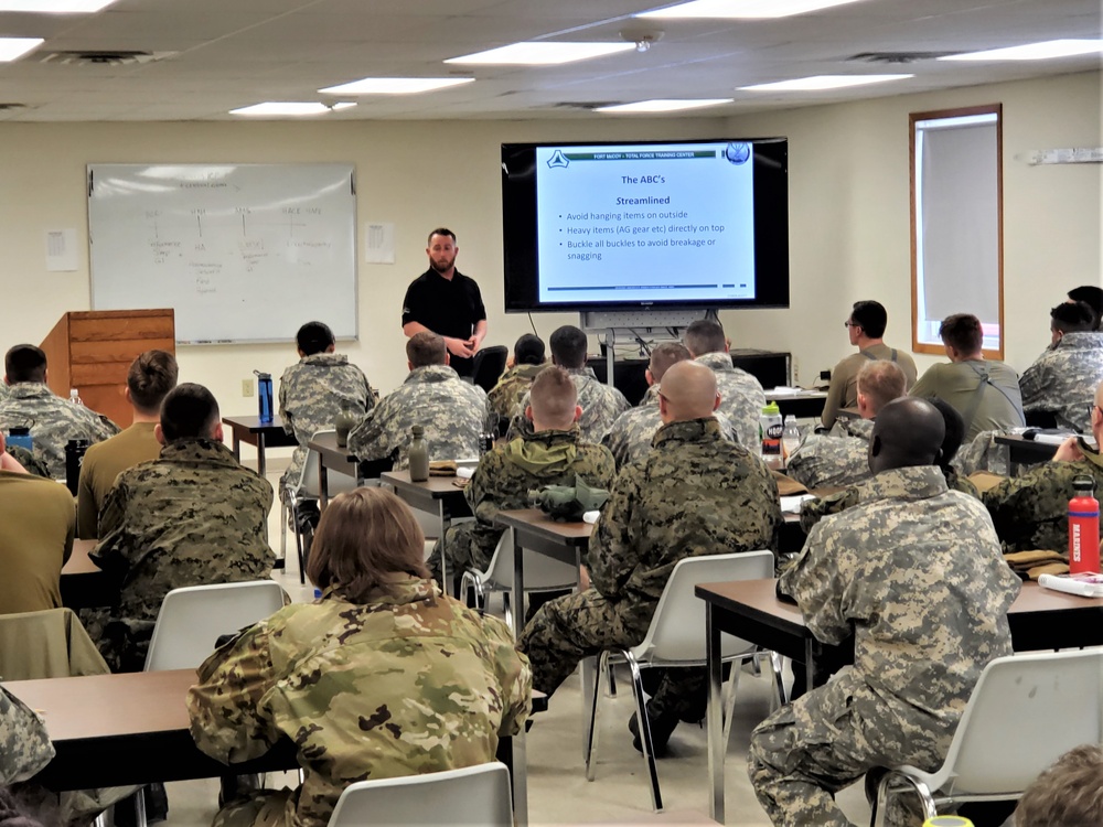 Cold-Weather Operations Course Class 20-02 classroom training