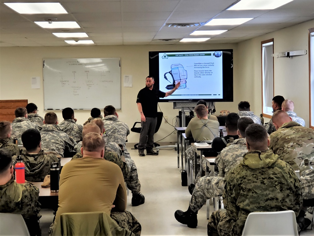 Cold-Weather Operations Course Class 20-02 classroom training