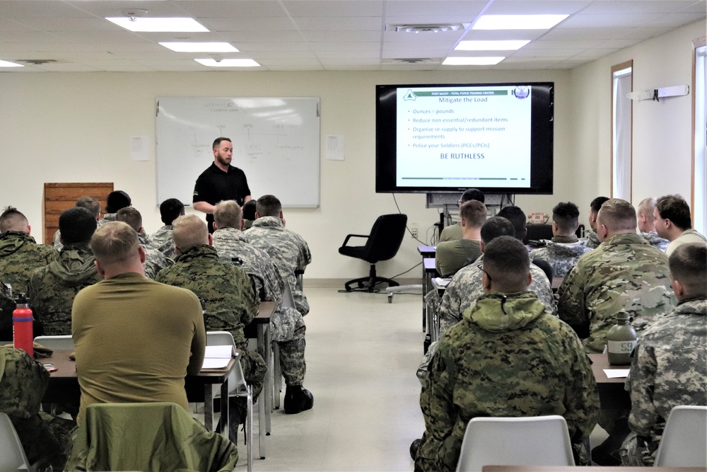 Cold-Weather Operations Course Class 20-02 classroom training