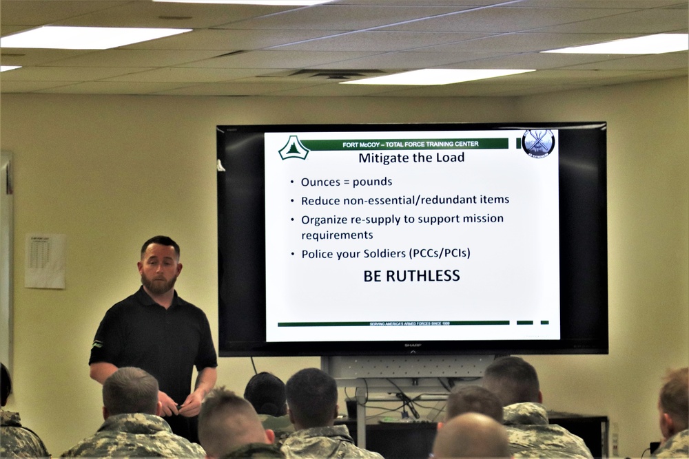 Cold-Weather Operations Course Class 20-02 classroom training