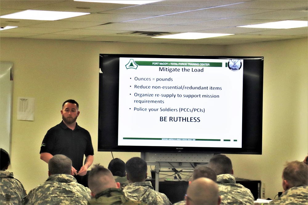 Cold-Weather Operations Course Class 20-02 classroom training