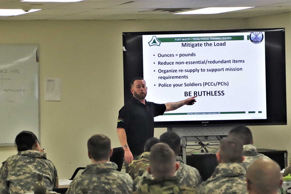 Cold-Weather Operations Course Class 20-02 classroom training