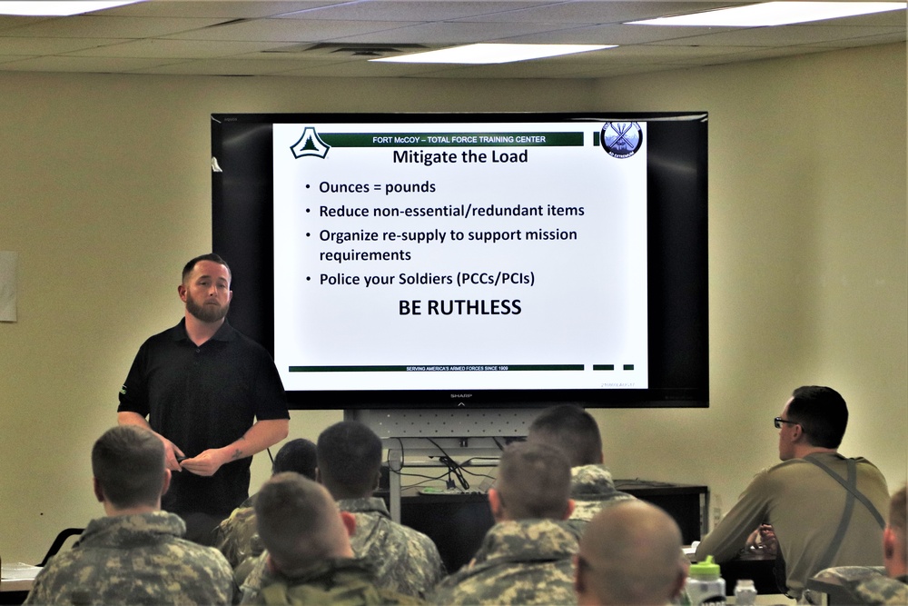 Cold-Weather Operations Course Class 20-02 classroom training