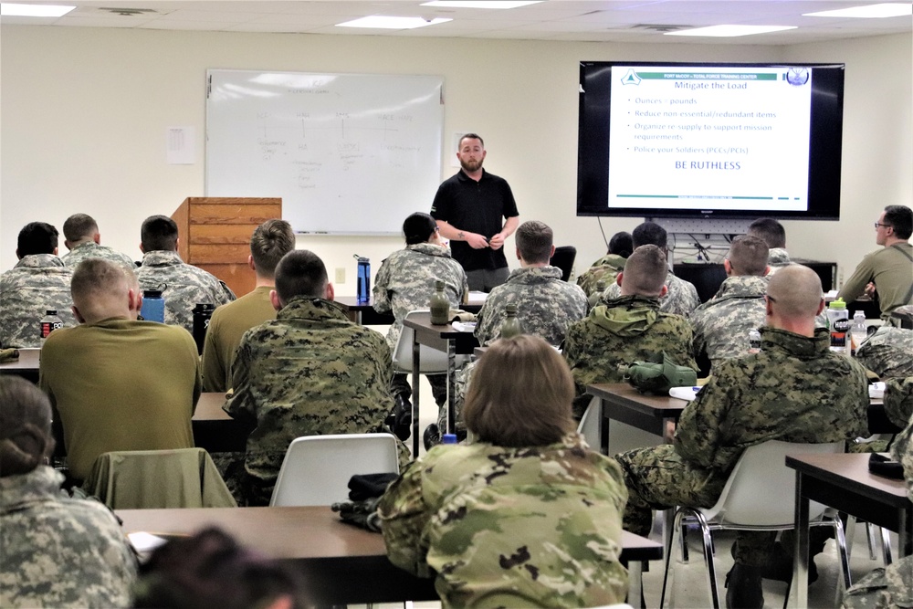 Cold-Weather Operations Course Class 20-02 classroom training