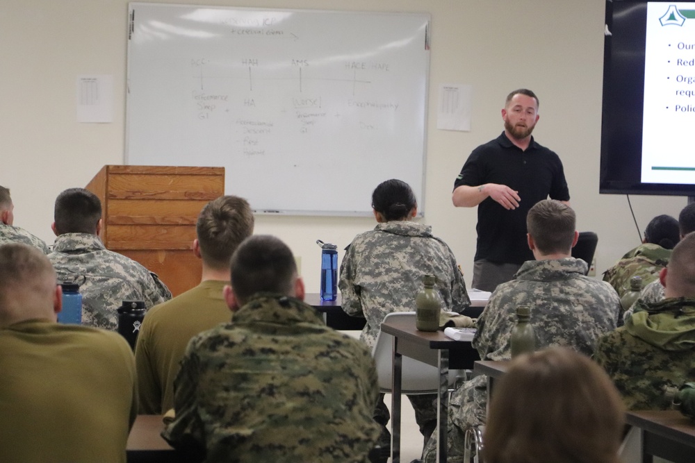 Cold-Weather Operations Course Class 20-02 classroom training