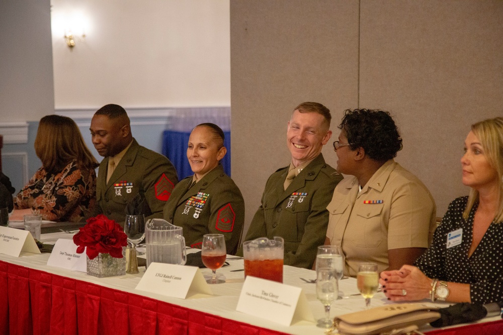 Chamber recognizes HQSPT Bn Marine as January service member of the month