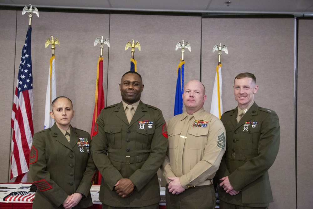 Chamber recognizes HQSPT Bn Marine as January service member of the month