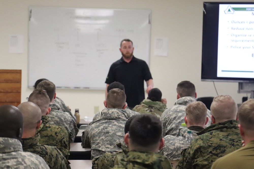 Cold-Weather Operations Course Class 20-02 classroom training