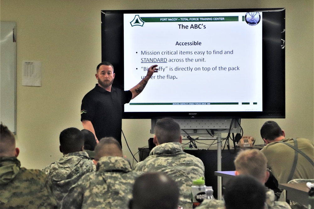 Cold-Weather Operations Course Class 20-02 classroom training