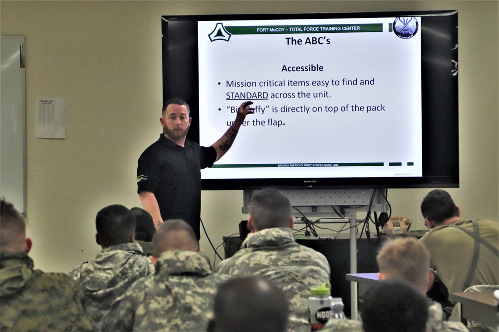 Cold-Weather Operations Course Class 20-02 classroom training