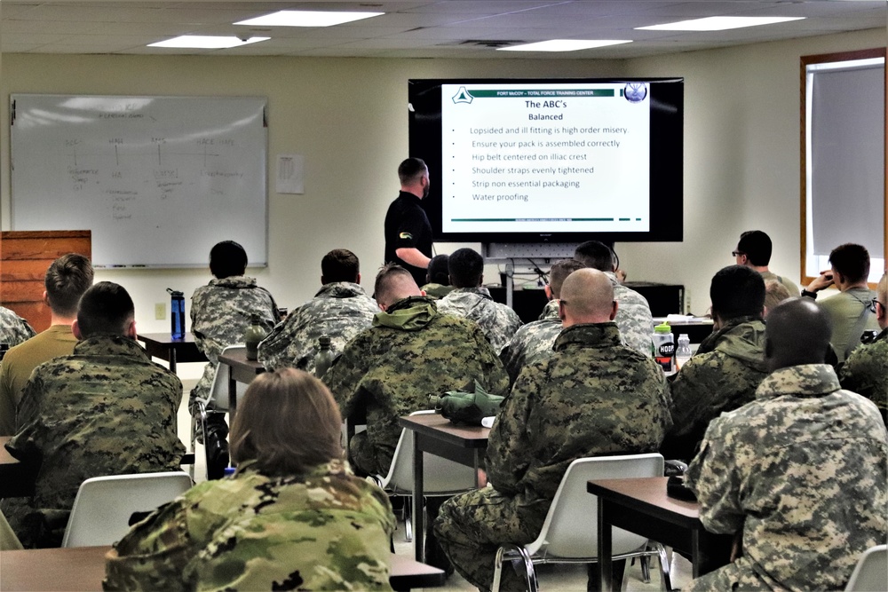Cold-Weather Operations Course Class 20-02 classroom training