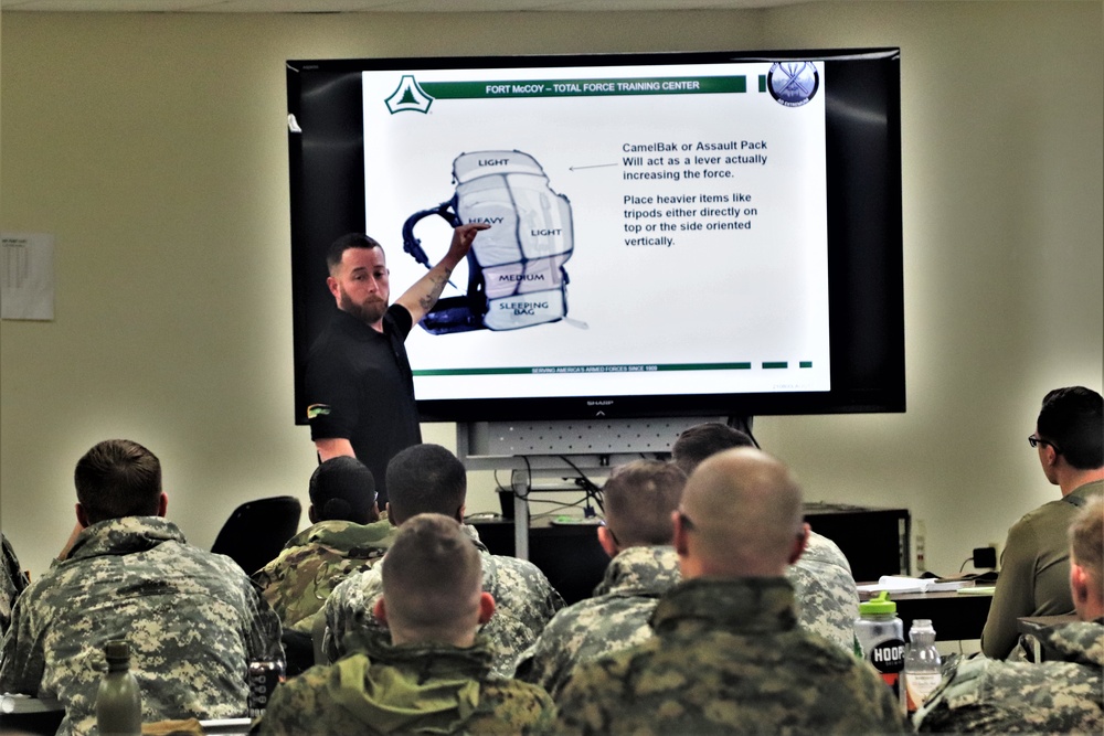 Cold-Weather Operations Course Class 20-02 classroom training