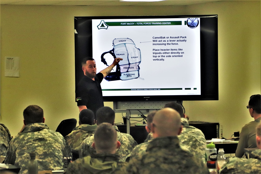 Cold-Weather Operations Course Class 20-02 classroom training