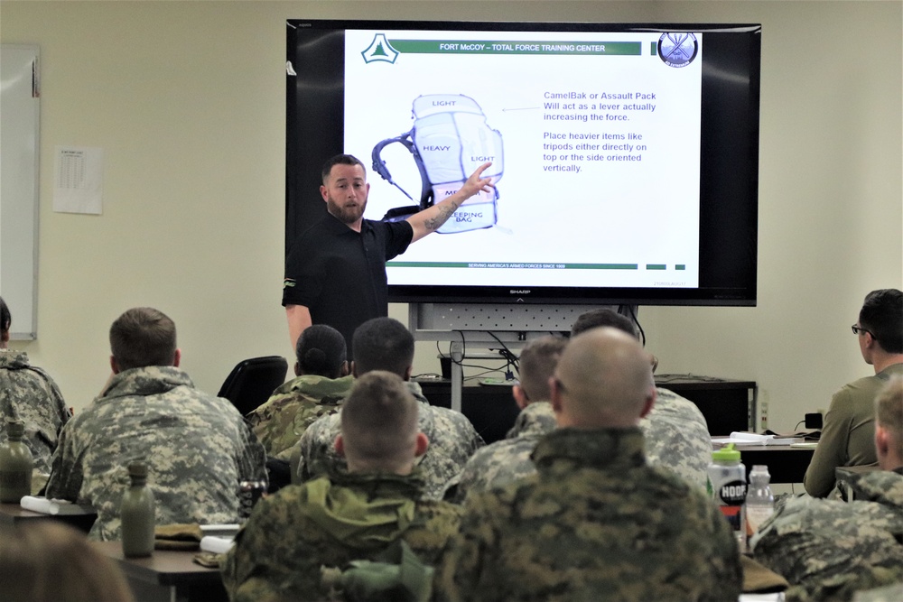 Cold-Weather Operations Course Class 20-02 classroom training