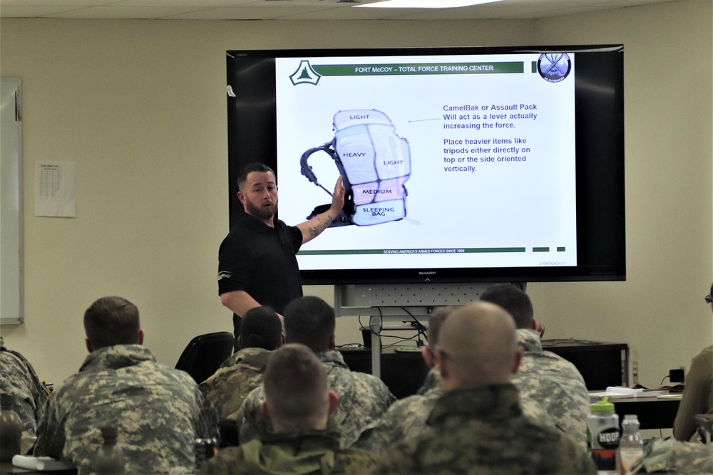 Cold-Weather Operations Course Class 20-02 classroom training