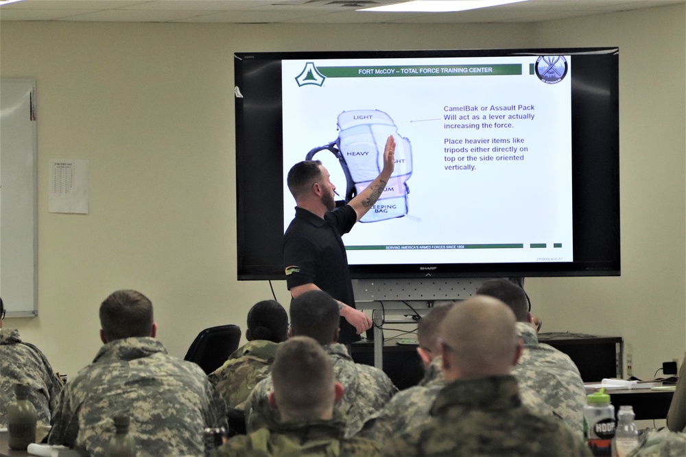 Cold-Weather Operations Course Class 20-02 classroom training