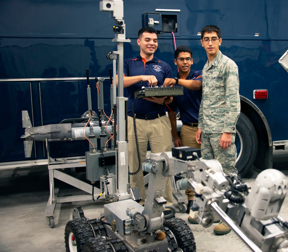 AFROTC cadets visit Tyndall; future officers