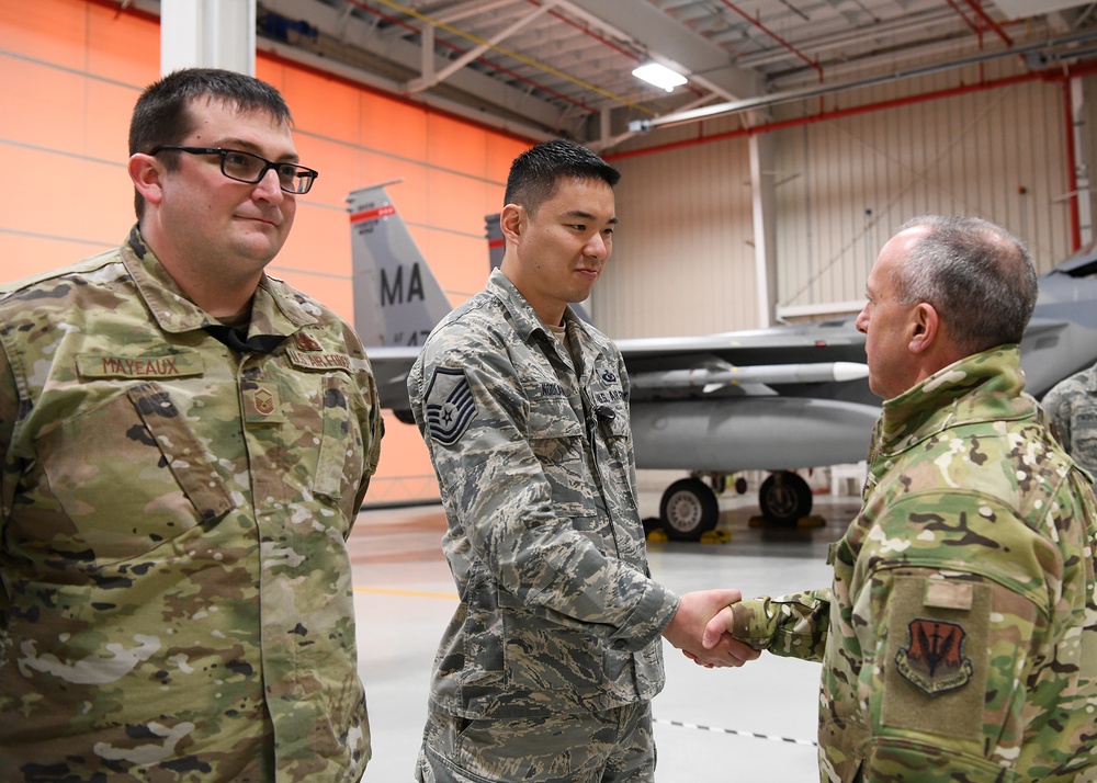 104th Fighter Wing passes practice inspection