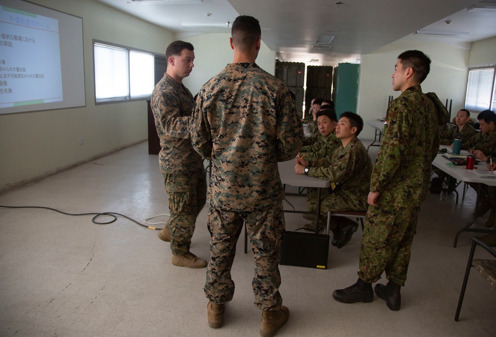 Iron Fist 2020: TCCC classroom and practical application