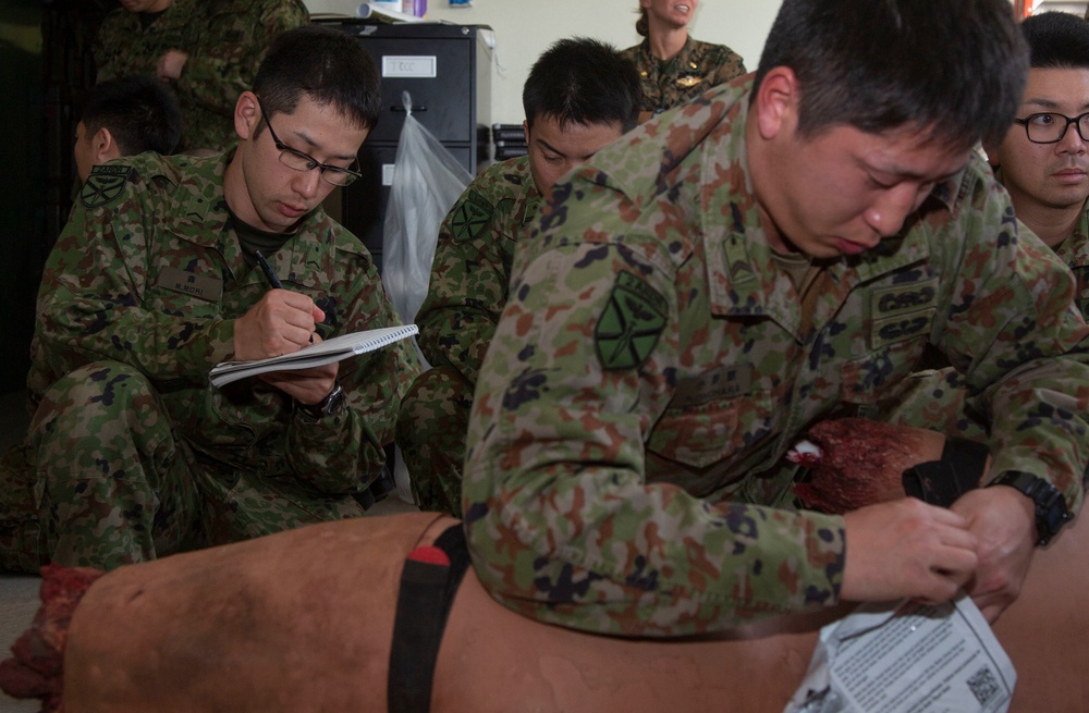 Iron Fist 2020: TCCC classroom and practical application