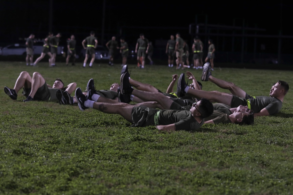 DVIDS - Images - Headquarters and Service Battalion PT [Image 9 of 12]