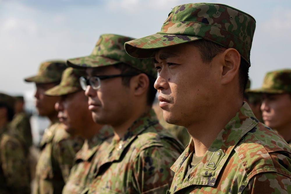 U.S. Marines, Japan Ground Self-Defense Force begin Exercise Forest Light Western Army