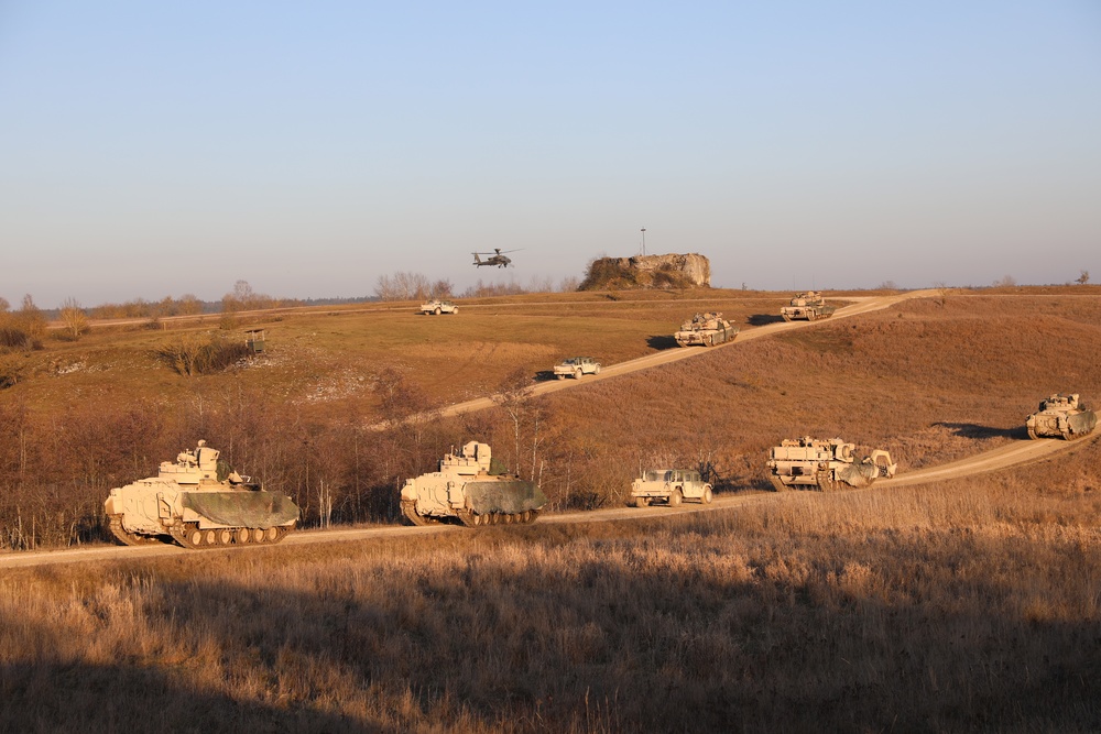 Mustang Battalion Prepares for Combined Resolve XIII; Soldiers train on the M1A2 Abrams tank