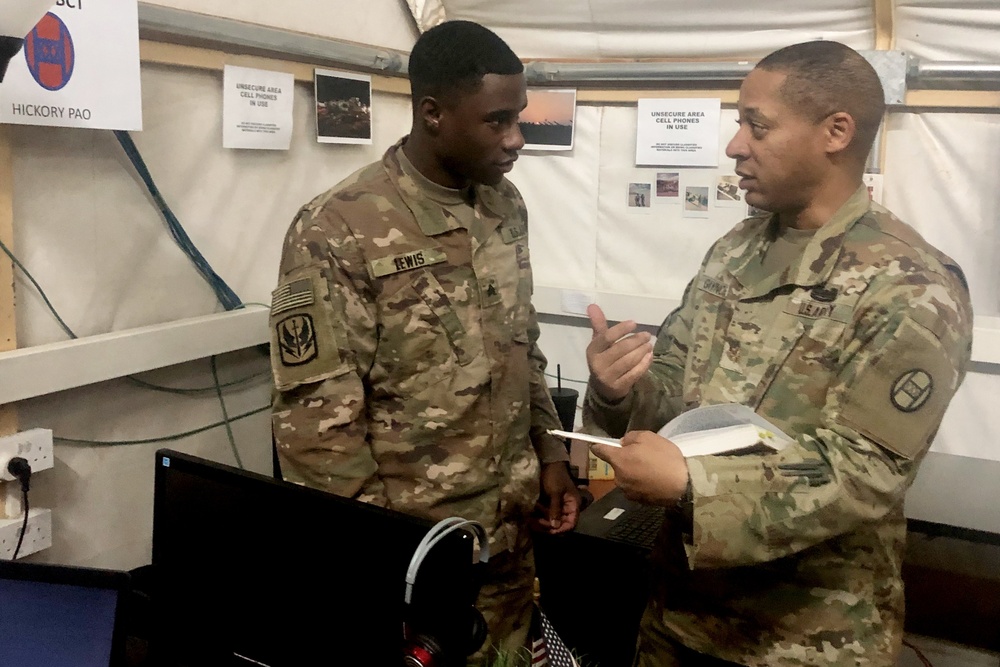 30th Armored Brigade Combat Team honors legacy of Martin Luther King through mentorship