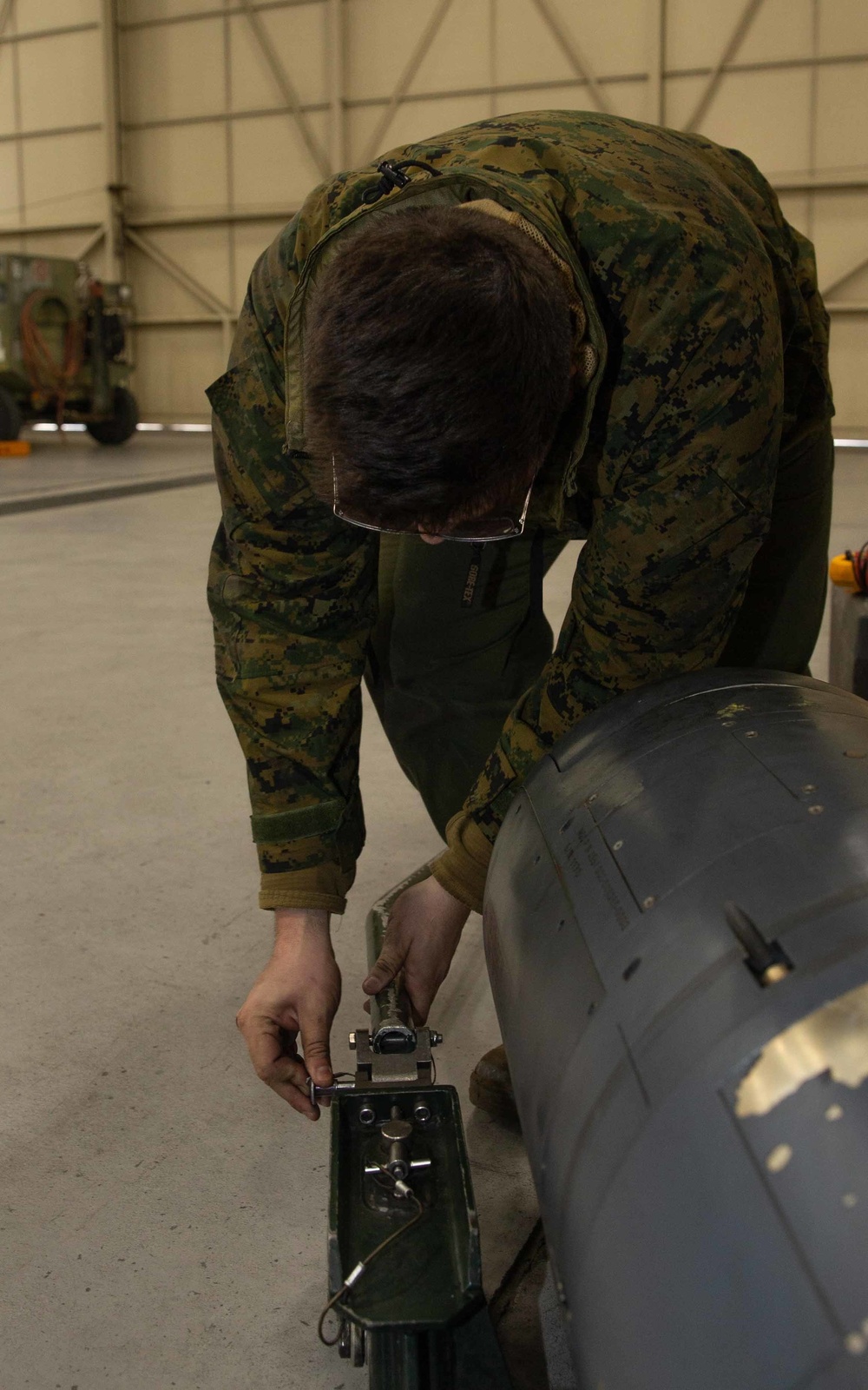 VMA-231 conducts routine maintenance during Cold Weather Training at NAS Fallon