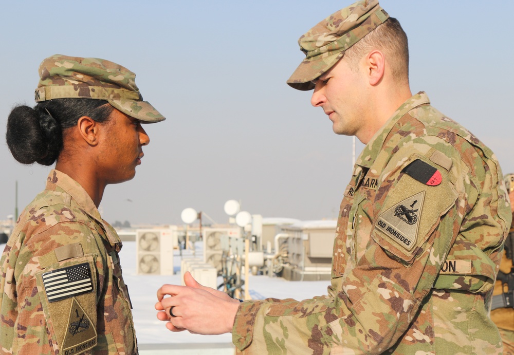 Sgt. Mya Johnson Earns a Battlefield Promotion