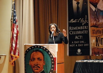 Army Reserve Soldier honors trailblazer at Martin Luther King event