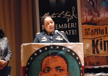 Army Reserve Soldier honors trailblazer at Martin Luther King event