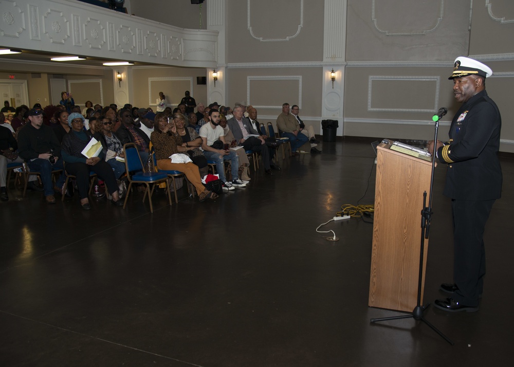 U.S. Navy Commander Returns to Texas to Honor Dr. Martin Luther King Jr.