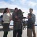 Family and friends welcome the return of Airborne Early Warning Squadron (VAW) 121