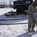 Wintry Logistics | U.S. Marines and Sailors assigned to the LCE prepare for upcoming operations during exercise Northern Viper 2020