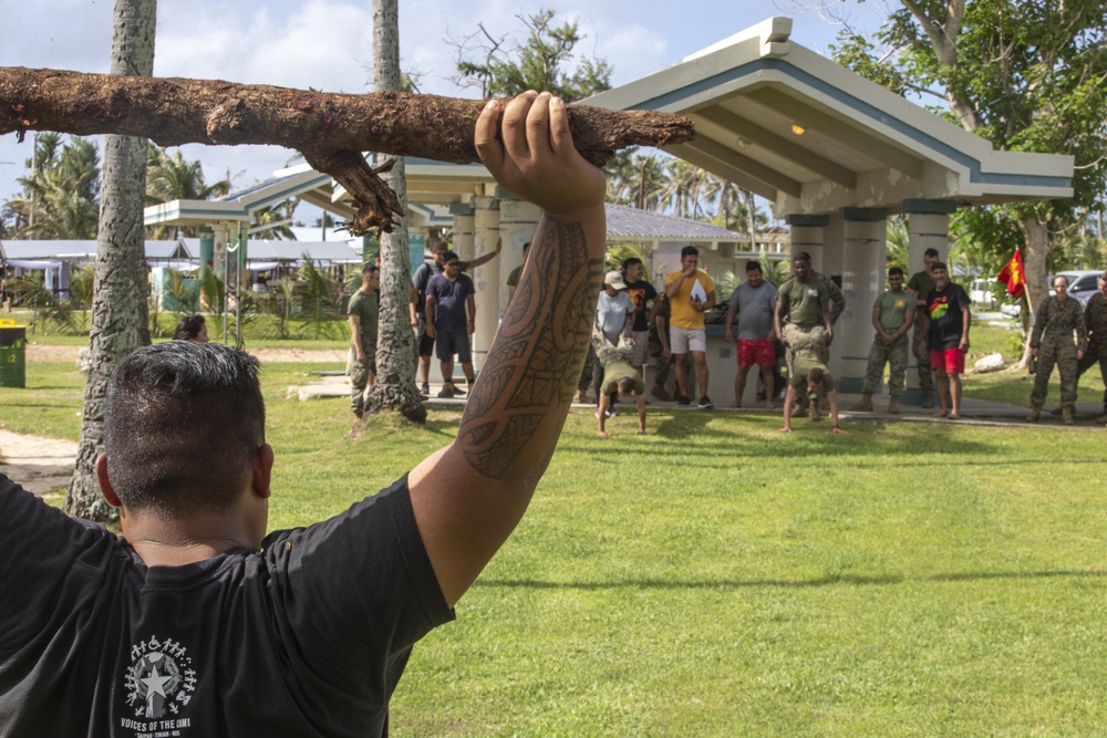 The 31st MEU conduct training exercises on Tinian