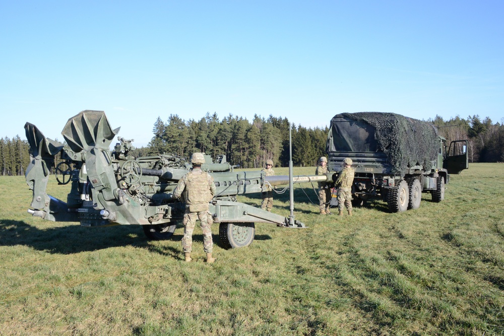 2CR FA Squadron Weiden MRA Artillery Practice