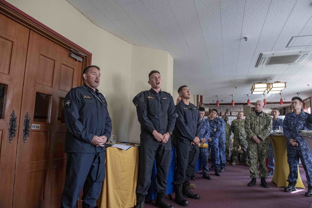 U.S., Japan, and New Zealand Sailors Kick Off 7th Fleet Sailor of the Year Week