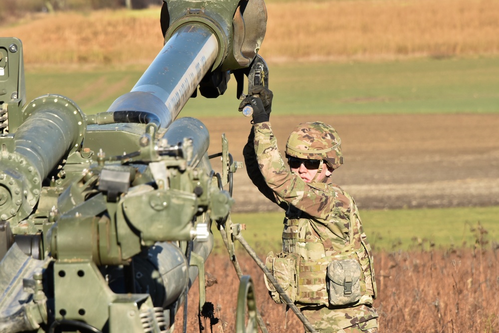 2CR FA Squadron Artillery Practice