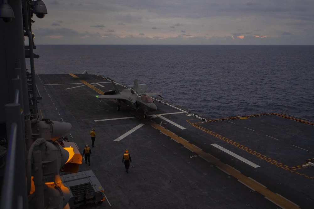 USS America Conducts Flight Operations