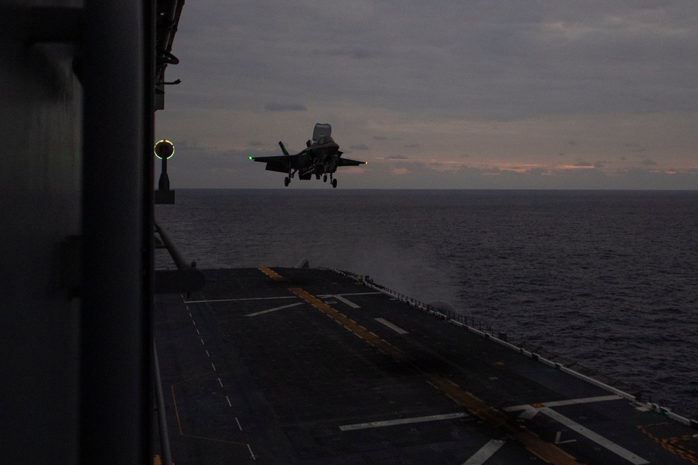 USS America Conducts Flight Operations