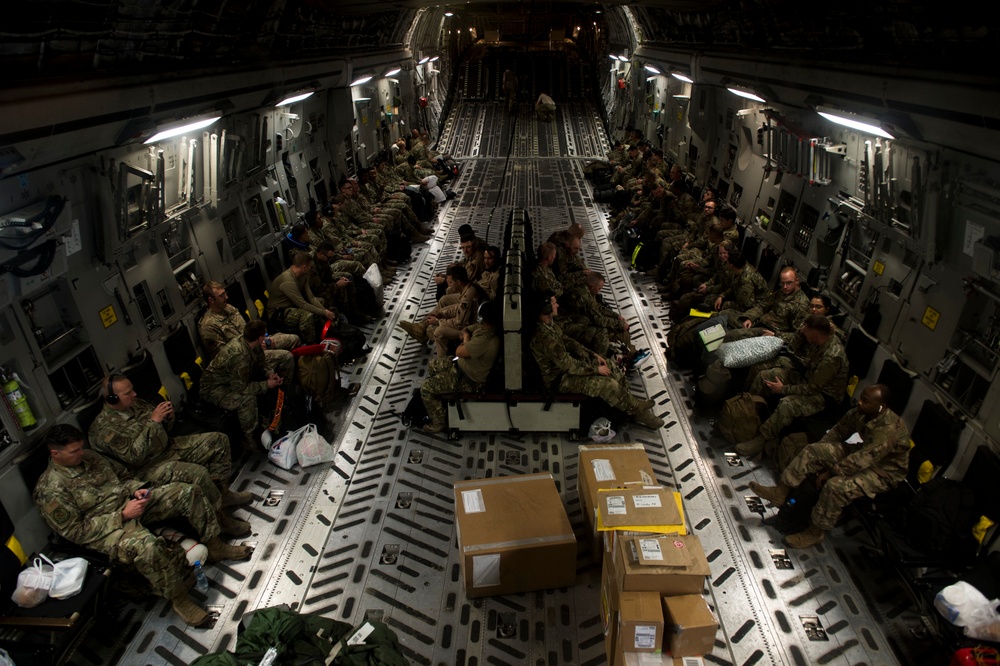 816th EAS Transports Cargo and Passengers