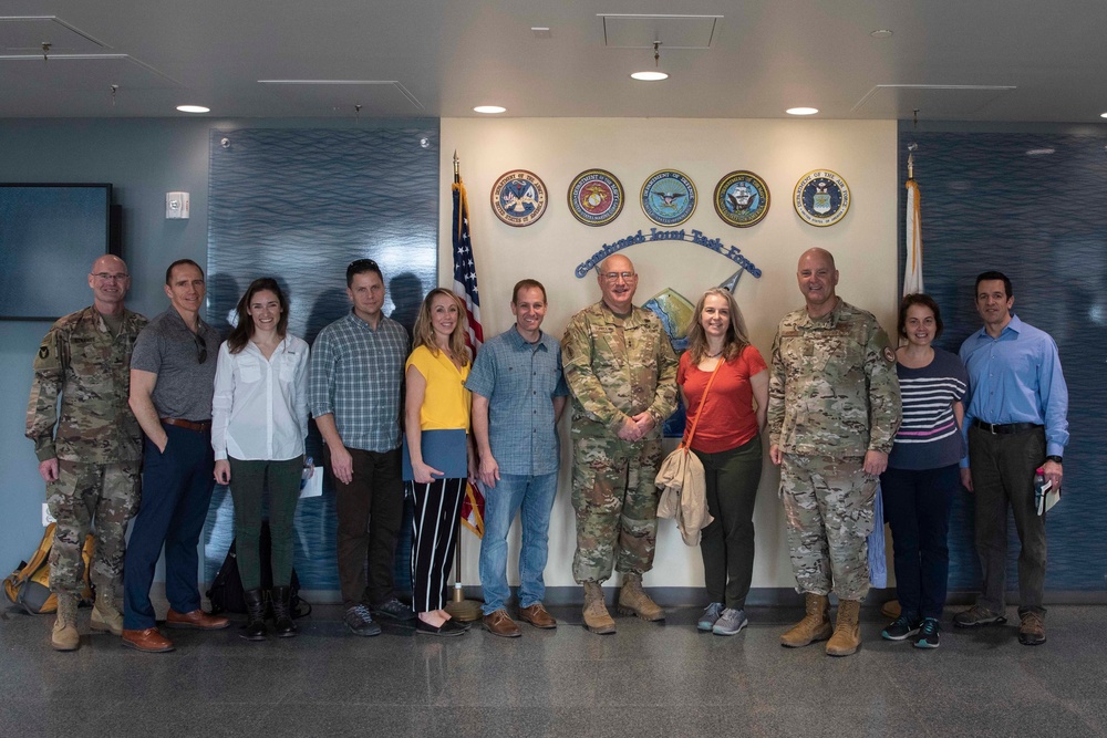Congressional staff members meet with CJTF-HOA and CLDJ leaders